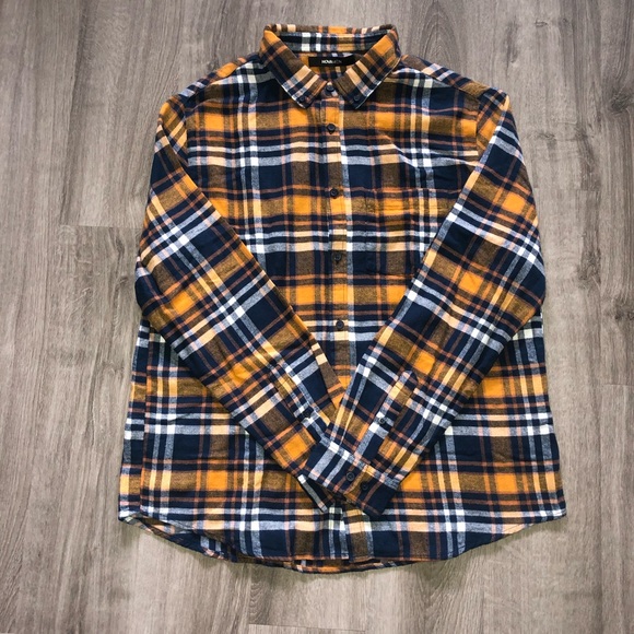 Nova Men Cotton Plaid Shirt - Picture 2 of 7